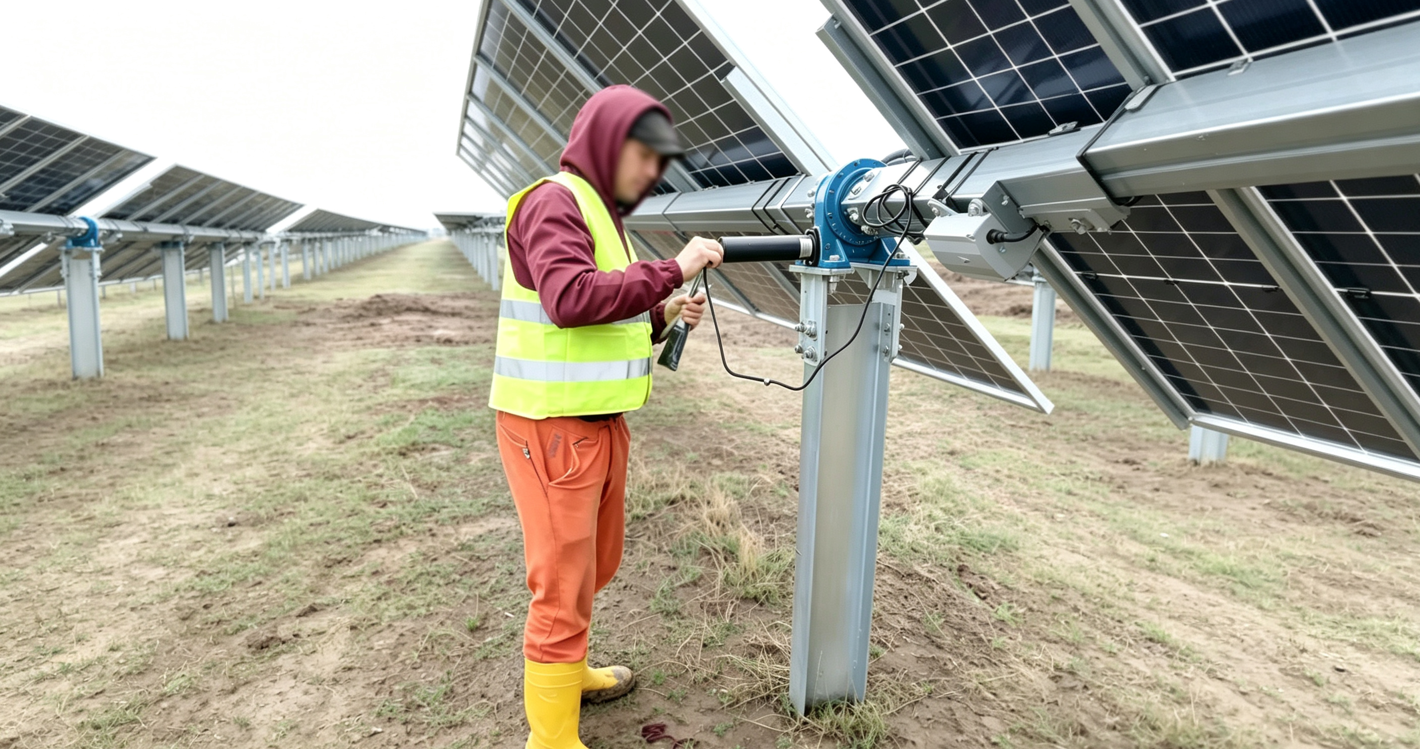 नवीनतम कंपनी ब्लॉग के बारे में How much torque does a solar tracker slew drive require?